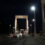 Еще один мост через Дунай вечером